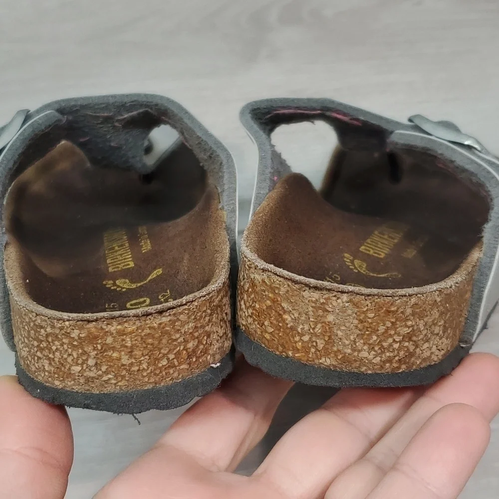 Birkenstock Kids Girls Thong Sandals Slide Flats shoes sz 30/C12